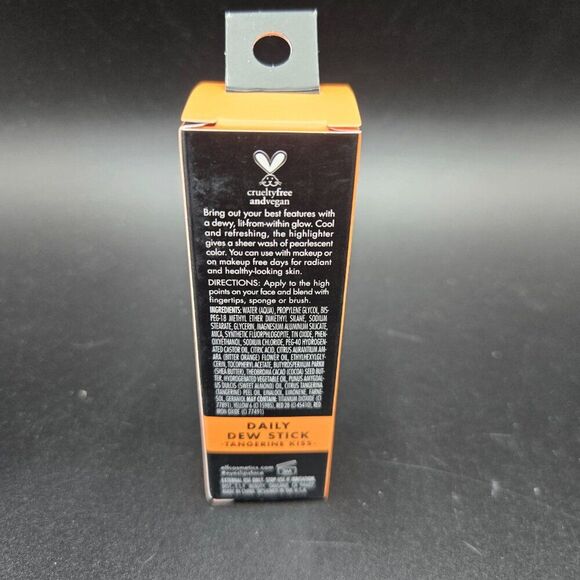 e.l.f. Cosmetics Daily Dew Stick Cooling Highlighter Stick Tangerine Kiss Glow - Picture 2 of 4